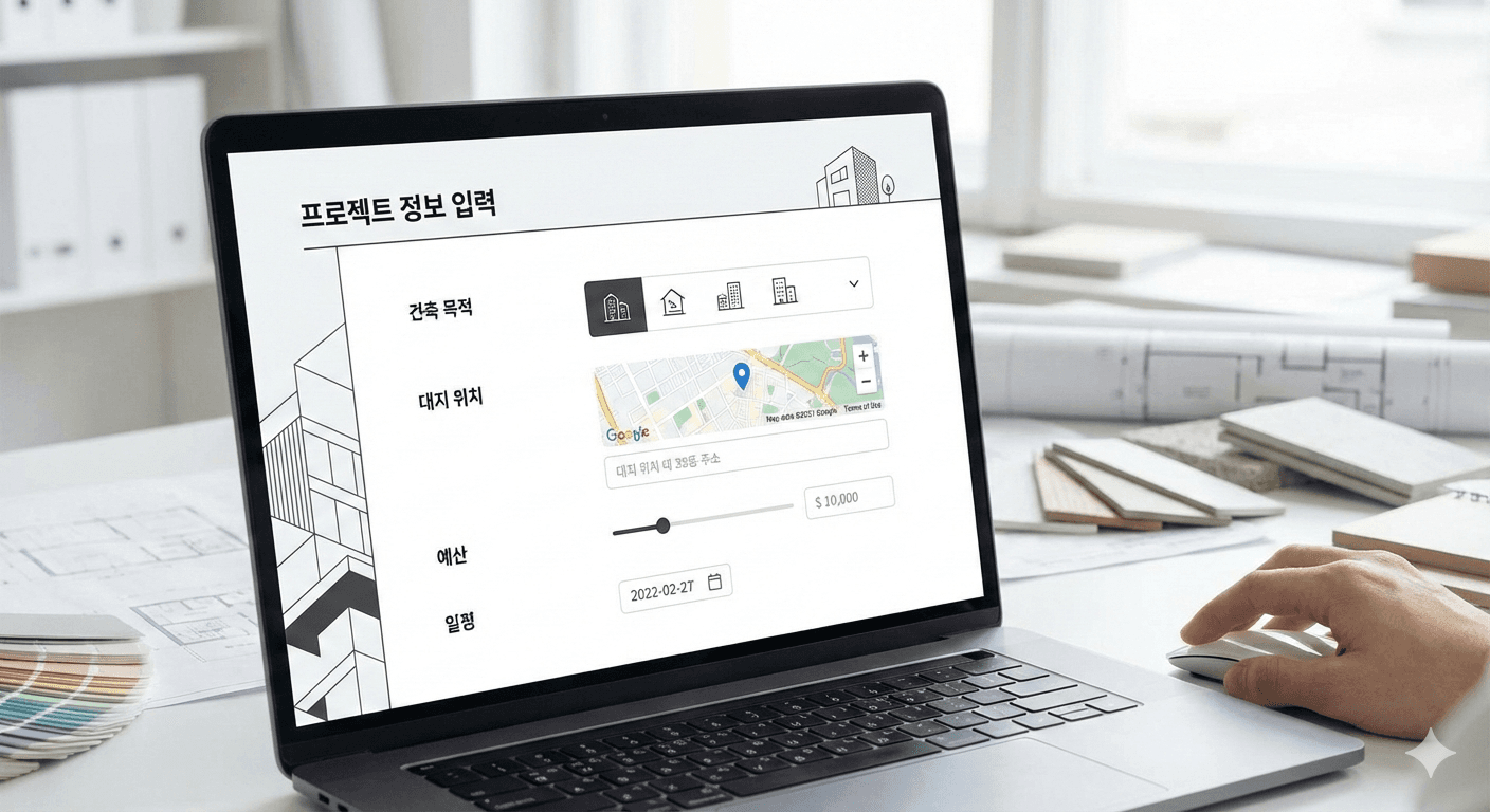 프로젝트 정보 입력